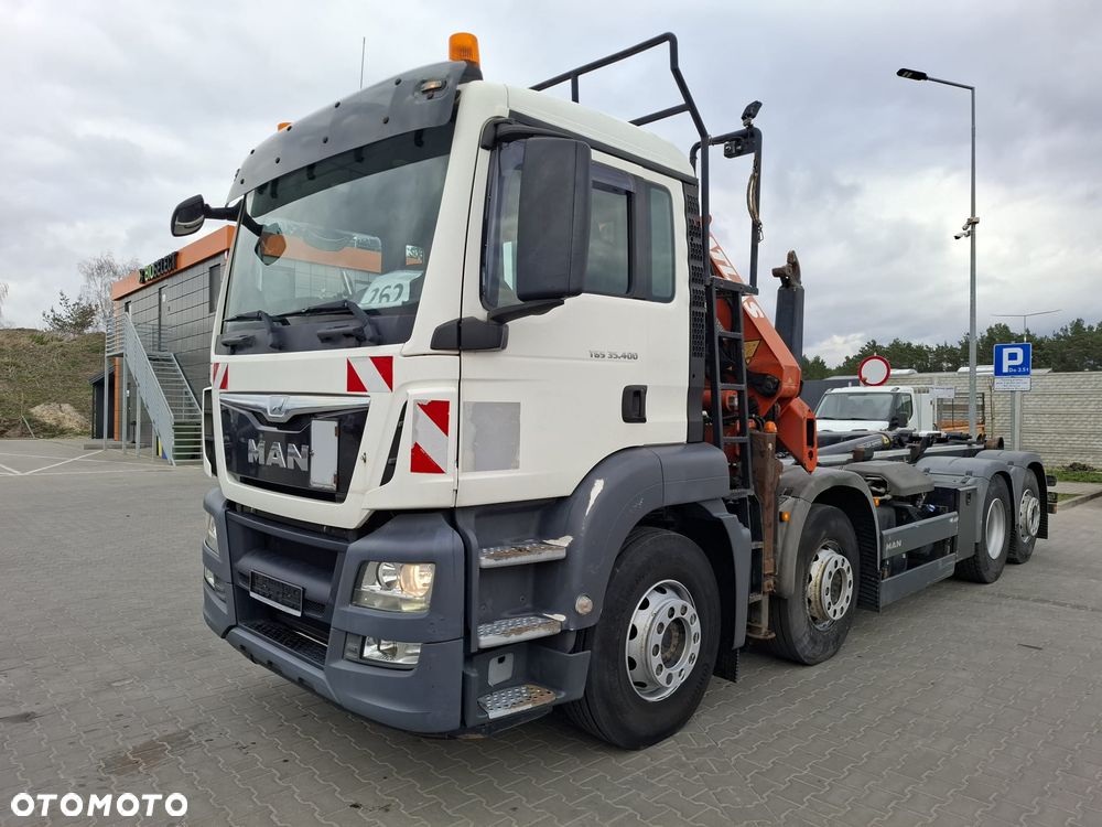 MAN TGS 35.400 Euro 6 HDS ATLAS HAKOWIEC MEILLER 8X2 z DE - 1
