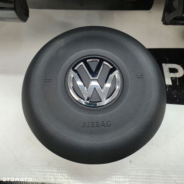 VW UP! UP DESKA ROZDZIELCZA KONSOLA KOKPIT PULPIT PODUSZKI AIRBAG AIR BAG PASY KIT SET - 6