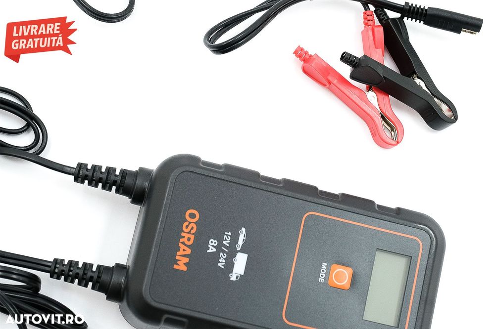 Redresor auto Osram BATTERYcharge 908 OEBCS908- livrare gratuita - 4
