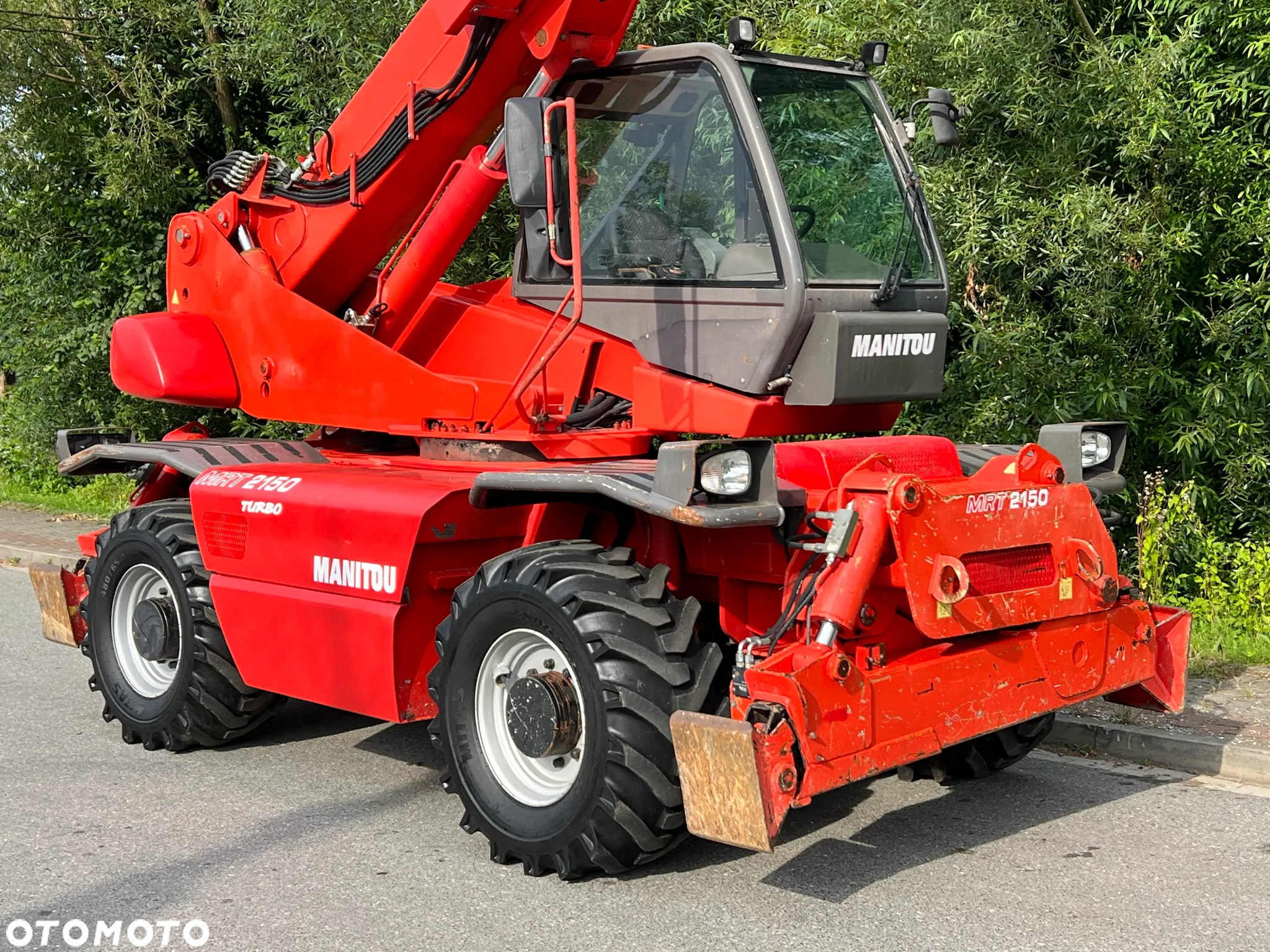 Manitou ŁADOWARKA TELESKOPOWA MANITOU MRT 2150 STAN IDEALNY - 6