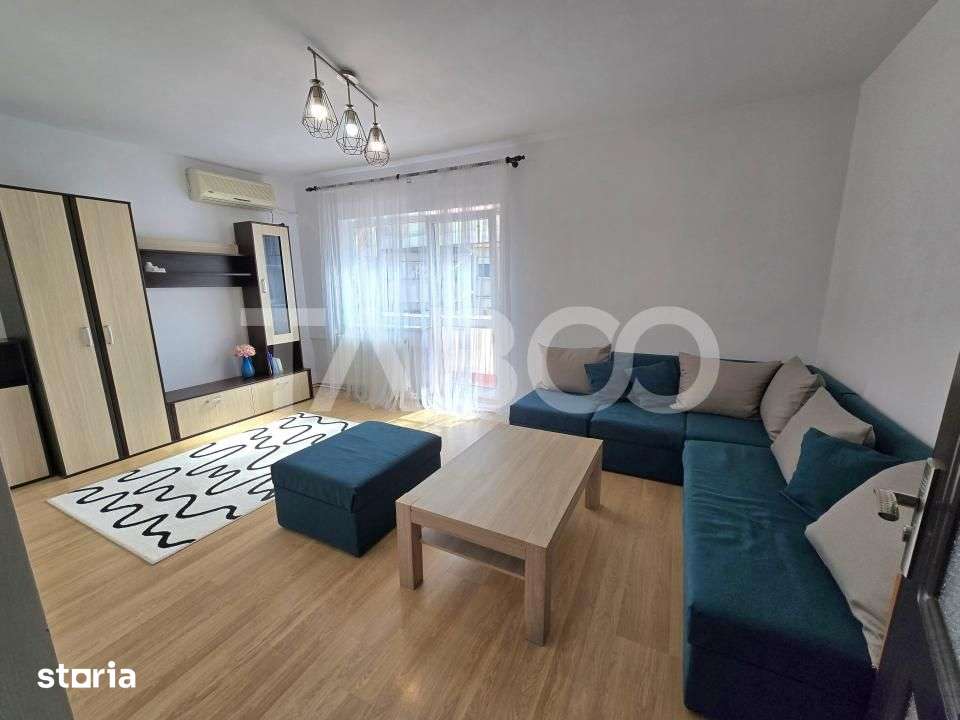 Apartament 3 camere decomandat renovat 2 bai 2 balcoane Turnisor Sibiu — fotografia 1