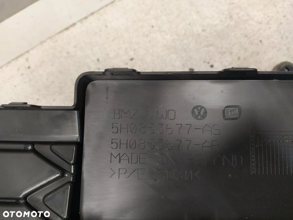 VW GOLF 8 VIII LIFT R-LINE KRATKA ZDERZAKA PRZÓD PRZEDNIA DOLNA GRILL ATRAPA ORYGINAŁ - 10