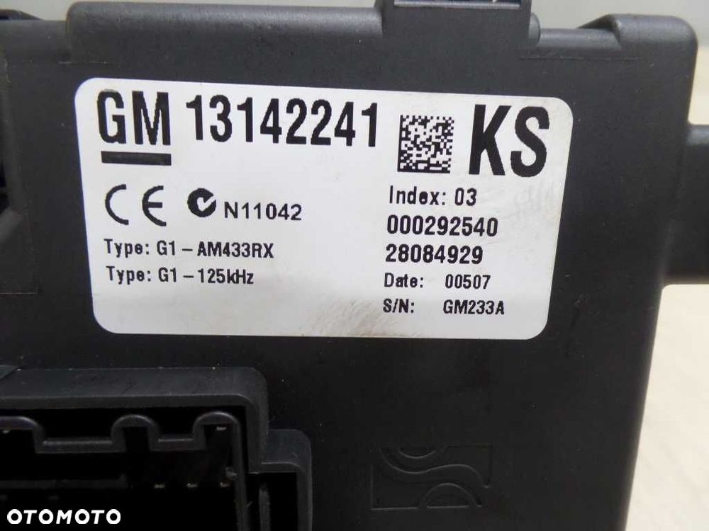 OPEL CORSA D 06-14 SKRZYNKA BEZPIECZNIKOW 13142241 KS - 6