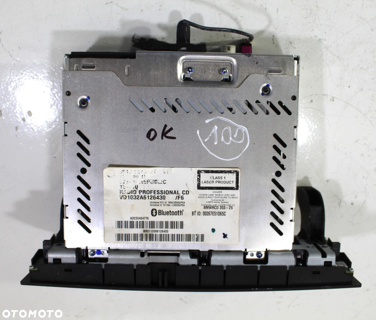 RADIO CD PROFESSIONAL BMW E87 E90 X1 E84 BLUETOOTH - 2