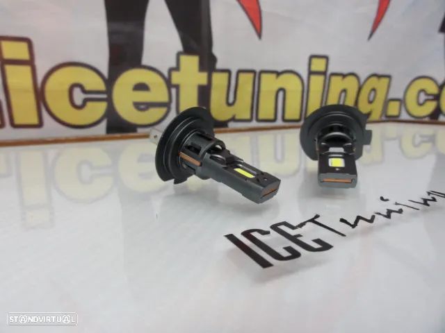 Lâmpadas em LED CAN BUS +100% de luz H7 Led High power 40W, 4000 Lumens 9V-12V - 6