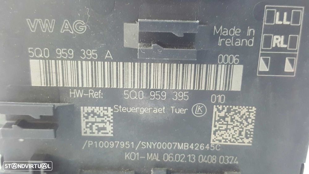 CENTRALINA/BOMBA FECHO CENTRAL AUDI A3 SPORTBACK (8VA) AMBITION - 4