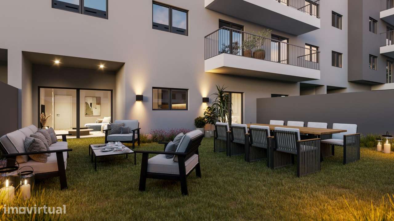 Apartamento T2 moderno com amplo terraço privativo - Grande imagem: 3/3