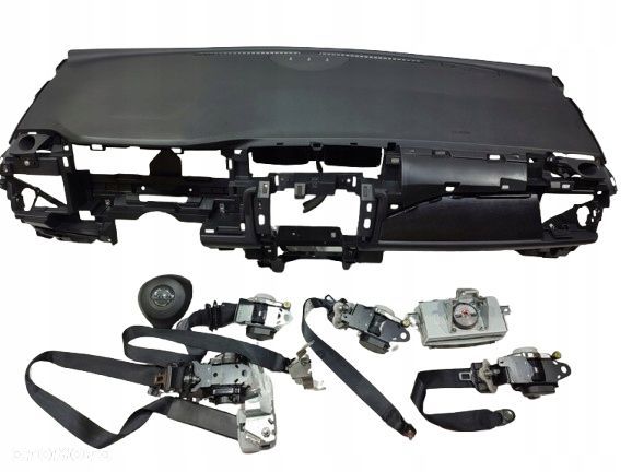 komplet poduszki deska pas pasy nissan leaf ii - 1