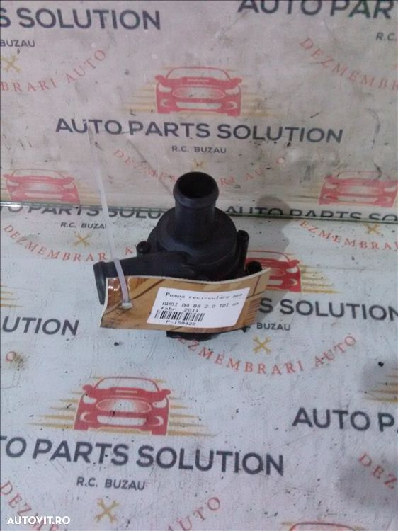 pompa recirculare apa audi a4 b8 2.0 tdi an fabr. 2011 - 1