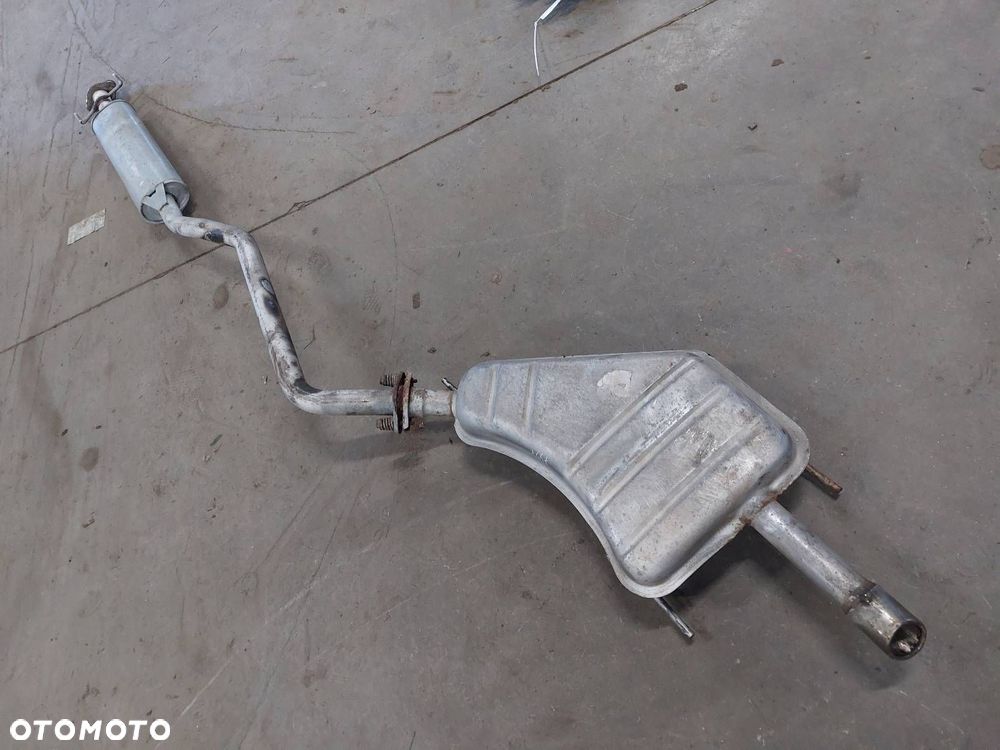 TŁUMIK WYDECH KOŃCOWY + ŚRODKOWY OPEL VECTRA B 1.6 8V - 1