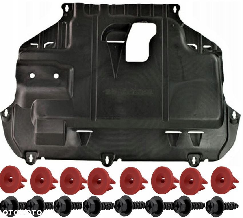Volvo C30 C70 2006-2013 osłona silnika spinki - 1
