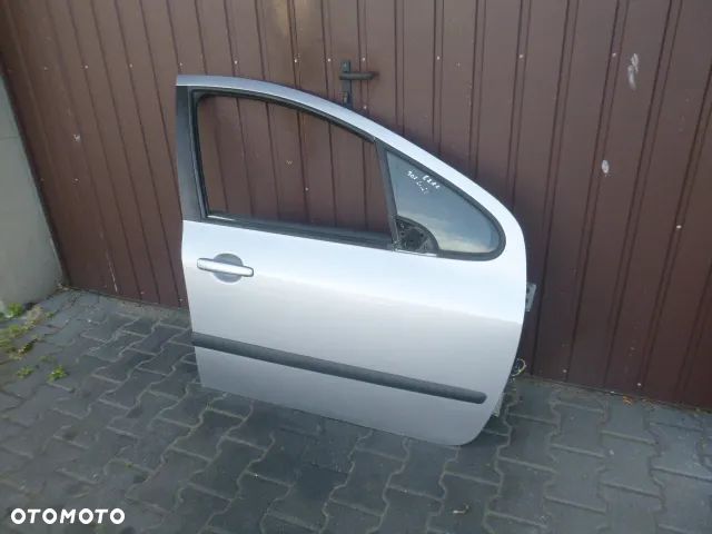 DRZWI PRAWY PRZÓD PRAWE PRZEDNIE KOMPLETNE PEUGEOT 307 01-05 KOLOR EZAC - 17