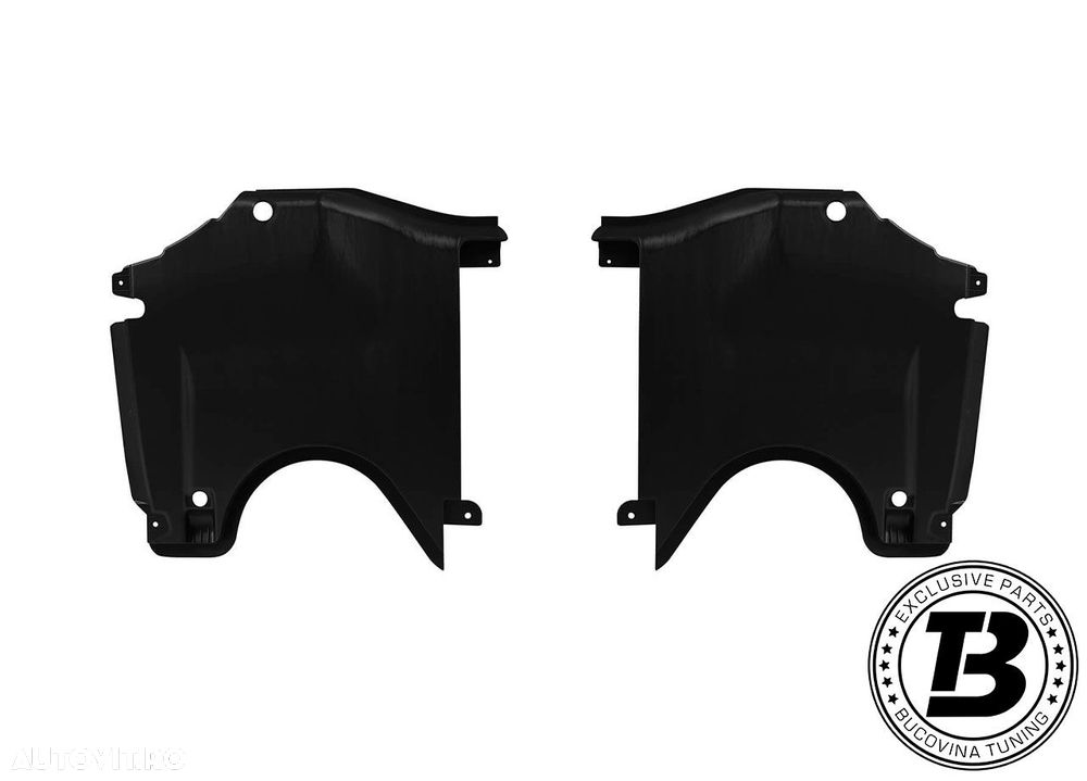 Difuzor Bara Spate cu Ornamente compatibil cu Mercedes C Class W206 C63 Design - 11