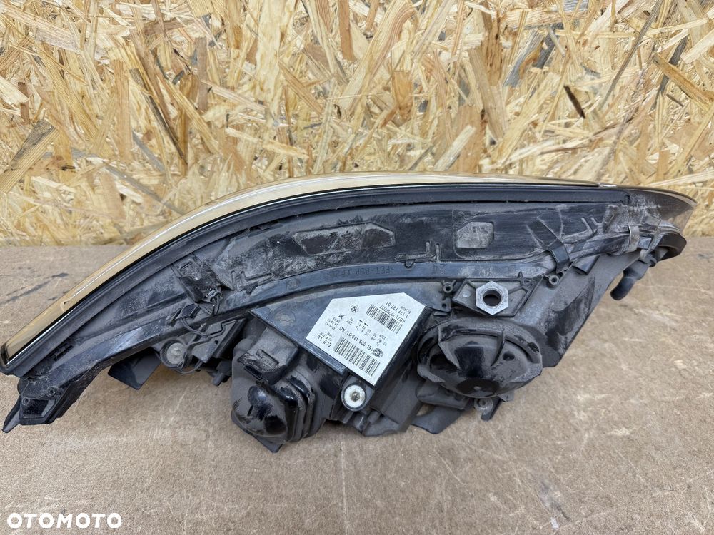 LAMPA LEWA PRZÓD REFLEKTOR LEWY PRZÓD BMW 5 E60 LCI LIFT ZWYKŁA SOCZEWKA H7 7177727 - 9