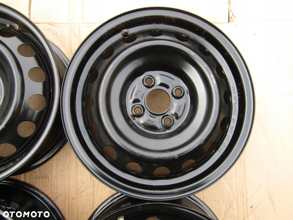 4x Felgi 15 Toyota Yaris IQ III 5j 4x100 ET39 / oryginał - 7