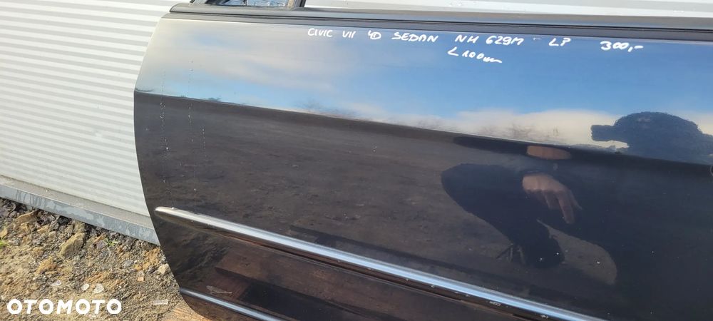 Honda civic VII 4d sedan Drzwi prawy lewy przod NH629M - 19