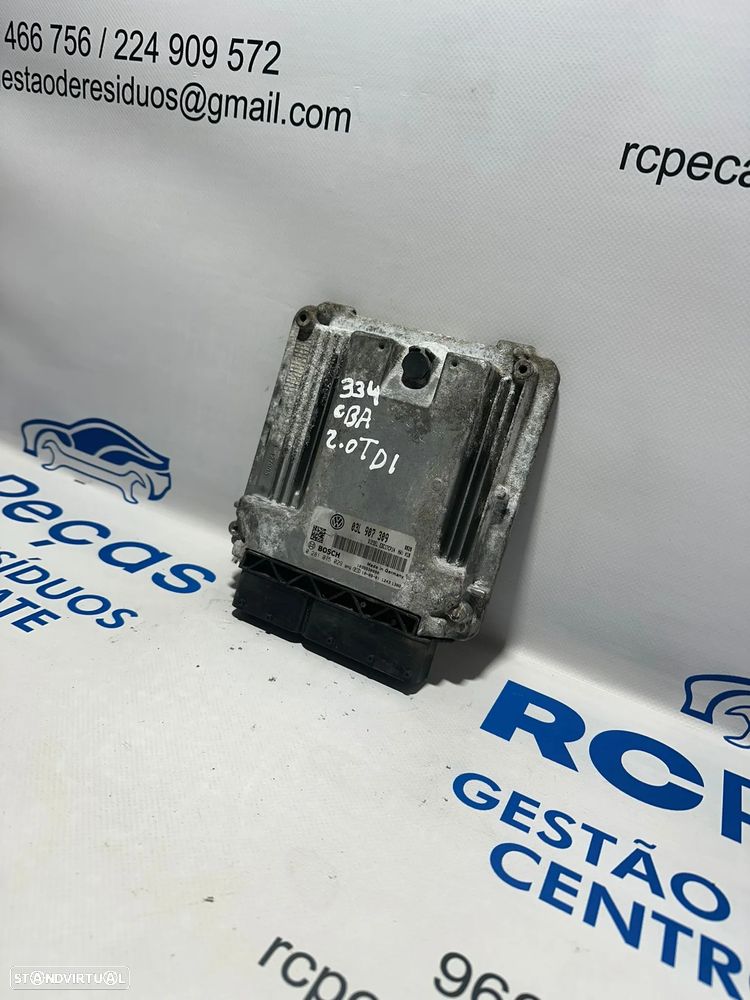 .Centralina Motor Original Bosch VAG Volkswagen Passat 3C B6 CC 03L907309 0281015029 2008 - 2010 - 3
