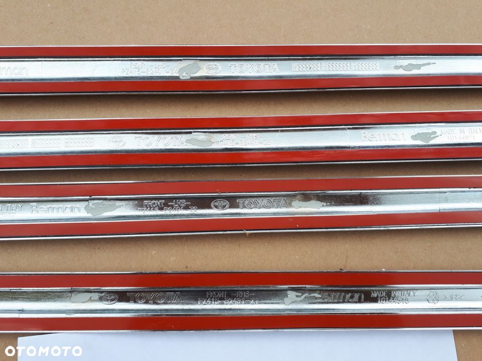 Yaris III 11-17 5D Listwy Chrom Drzwi KOMPLET NOWE - 3