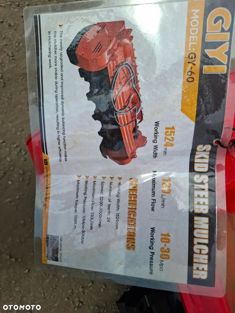 Mulczer  giyi gy 60  bobcat - 5