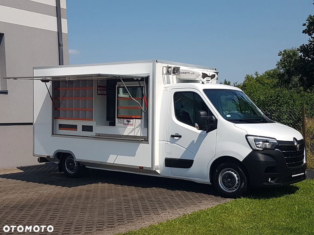 Renault MASTER SKLEP BAR FOODTRUCK KONTENER NISKOPODŁOGOWY AUTOSKLEP AGREGAT AC KLIMA DMC 3500KG - 1