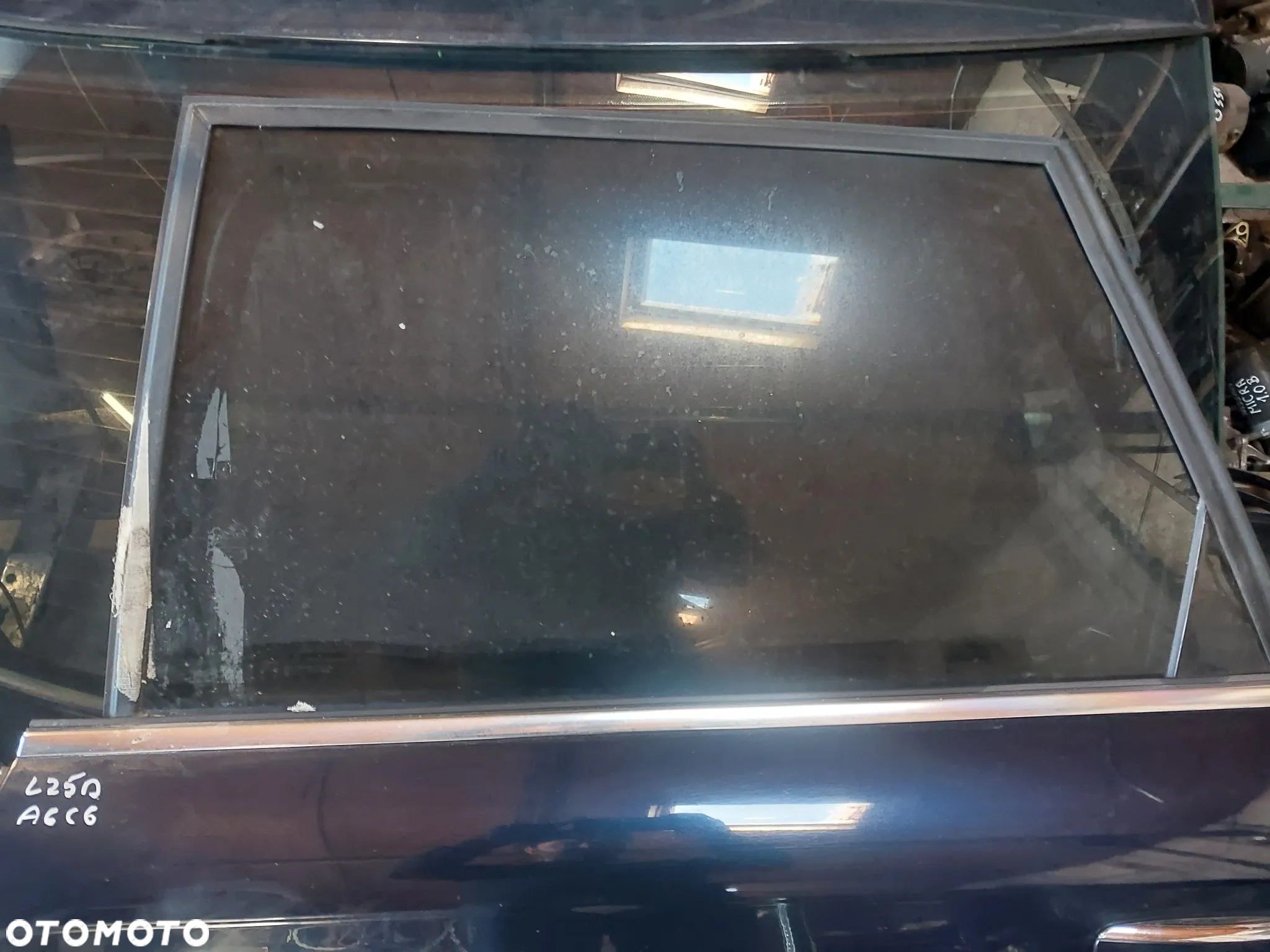 Drzwi prawy lewy tył tylne prawe lewe Audi A6 C6 Kombi Avant S-line LZ5D mechanizm podnoszenia szyby silniczek 4F0959802A sterownik 4F0959794 4F0959795 szyba przyciemniona zamek - 5