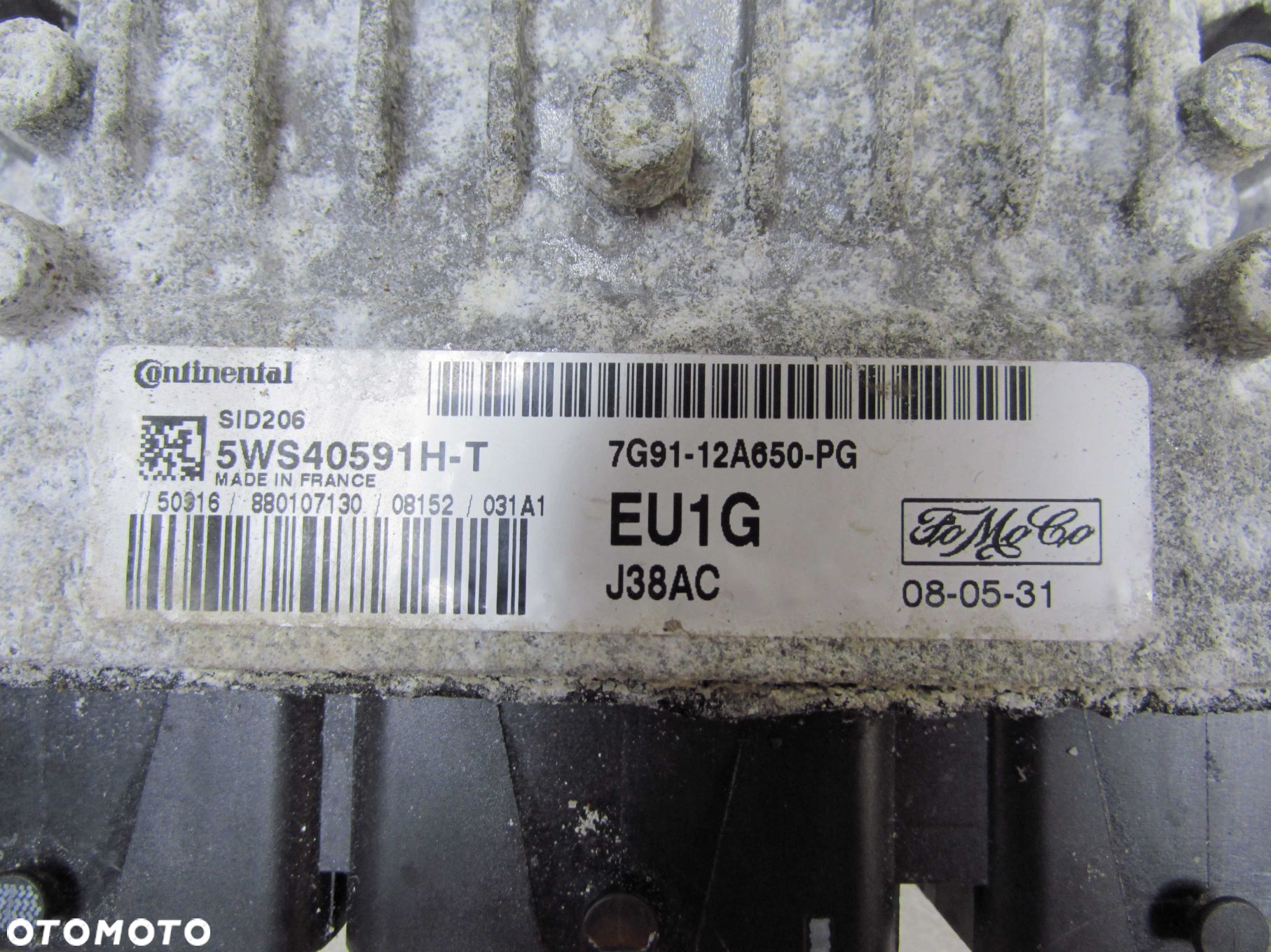 FORD 1.8 TDCI KOMPUTER STEROWNIK SILNIKA 7G91-12A650-PG 5WS40591H-T - 5