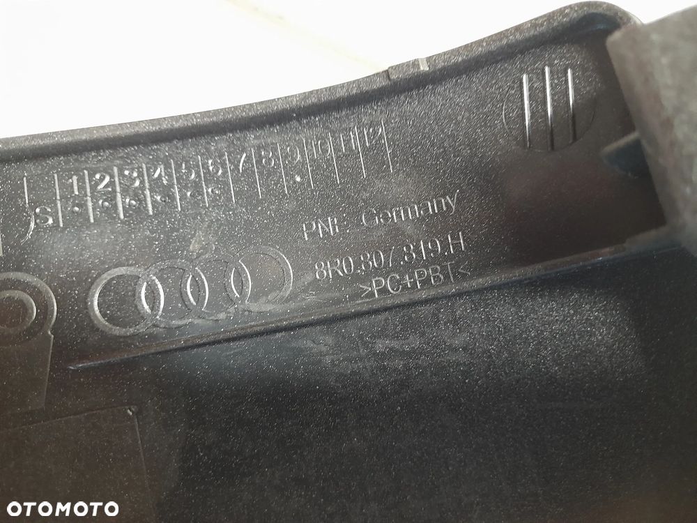 AUDI Q5 zaślepka haka zderzaka tylnego tył 8R0807819H - 5