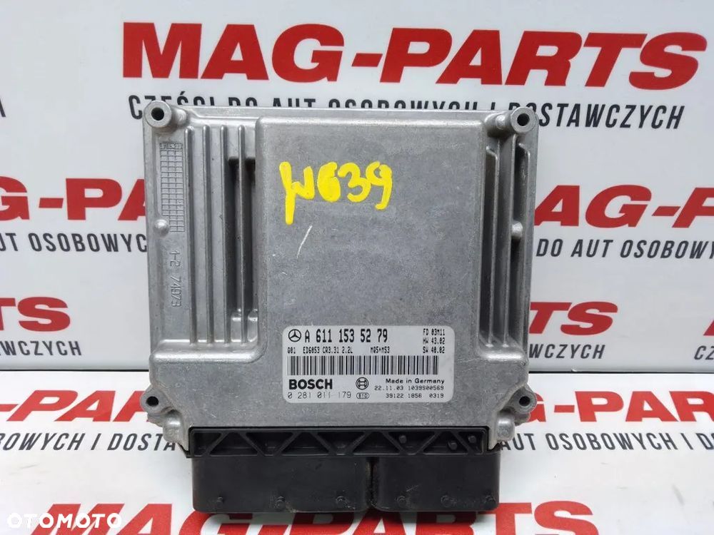 sterownik silnik komputer mercedes vito w639 2.2 cdi a6111535279 - 1