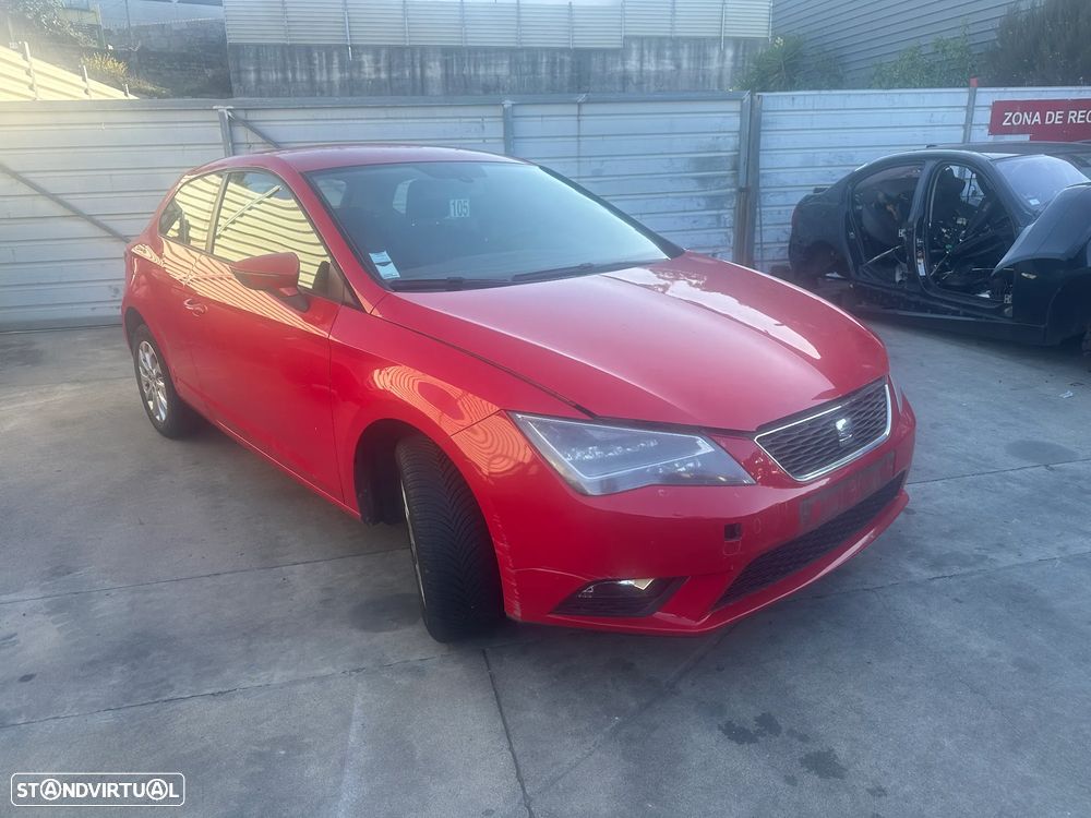 SEAT LEON SC 1.2 TSI 3 PORTAS DE 2015 MOTOR CJZ CAIXA DSG CENTRO DE ABATE EM FIM DE VIDA - 1