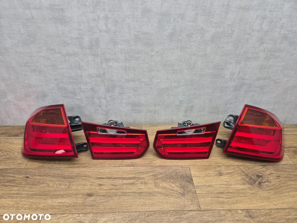 BMW 3 F30 LAMPY TYŁ TYLNE EUROPA KOMPLET 7372783 7372784 - 1