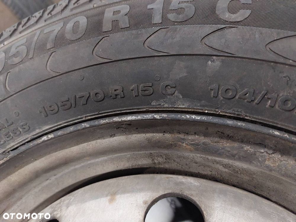 KOŁO FELGA OPONA ZAPAS 5x118 6Jx15 FI71,1 195/70R15C FIAT DUCATO III - 7