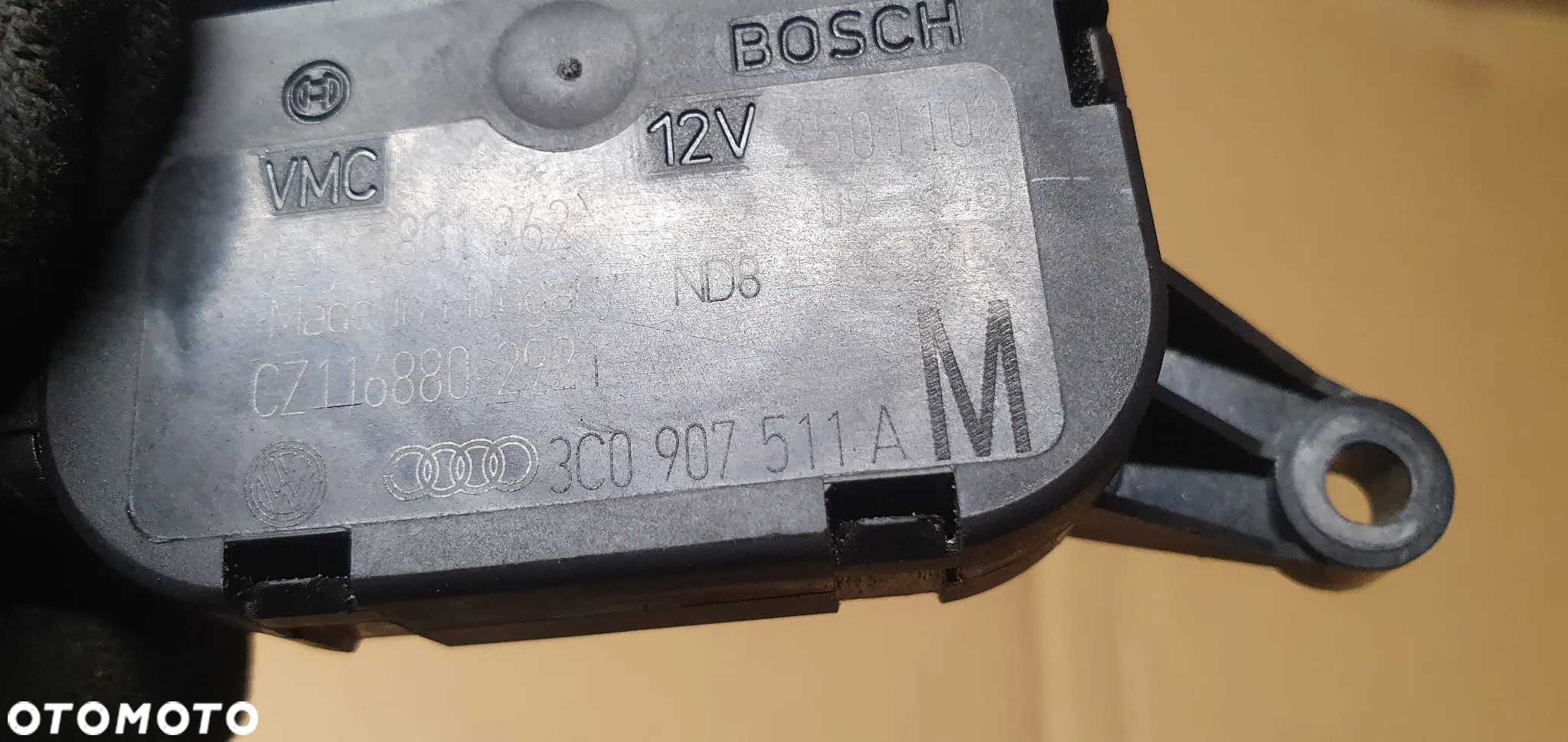 Silniczek klap nagrzewnicy VW Passat B6 3C0907511A 3C1907511A - 5