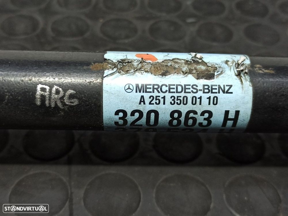 TRANSMISSÃO TRASEIRA ESQUERDA MERCEDES CLASE R (W251) 280 CDI 4-MATIC (251.020) - 2