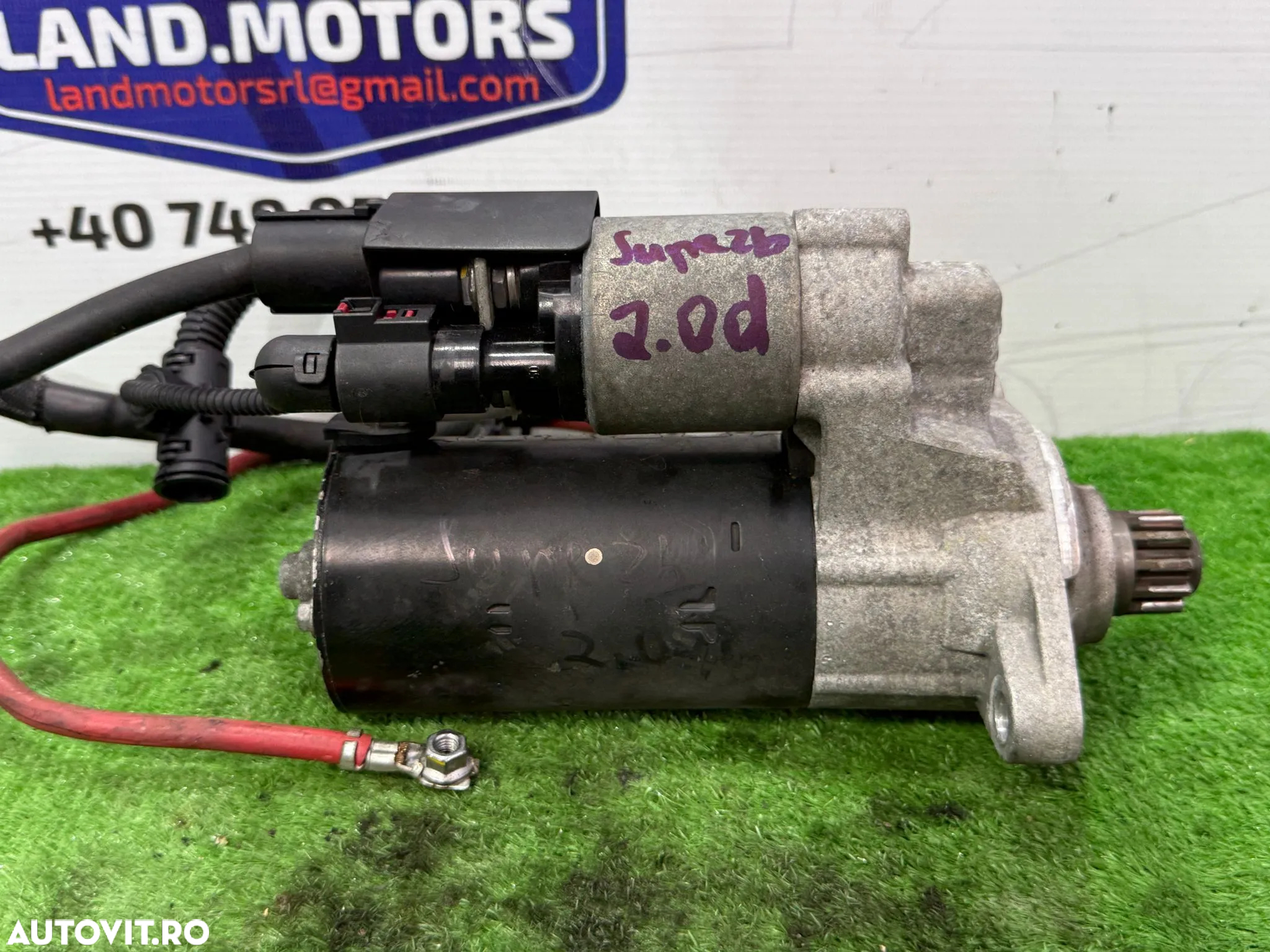 ELECTROMOTOR SKODA SUPERB II Combi ( Break) 2010 2.0 DIESEL COD OEM 02E911023L 2008-2015 - 2