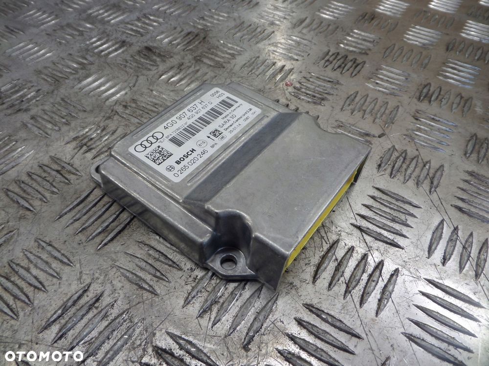 audi a6 c7 4g0 moduł sterownik przyśpieszenia 4g0907637h - 1