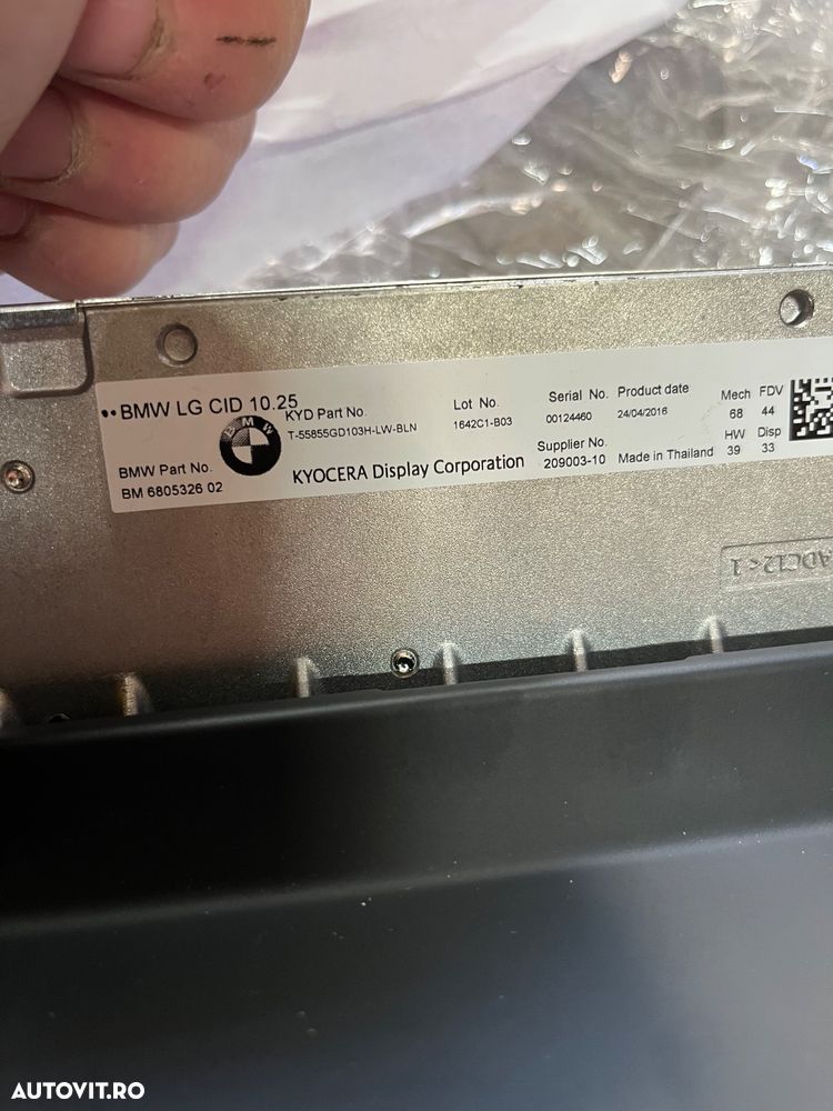 Display navigatie 6805326 10,25 Bmw G11 G12 - 3