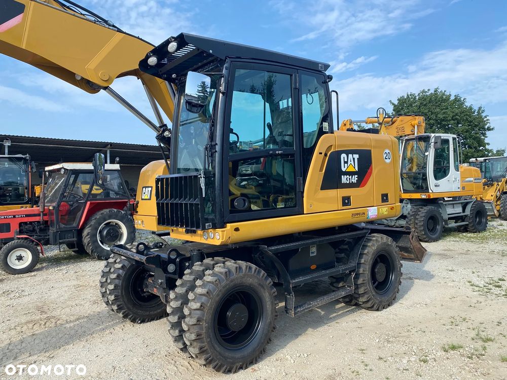 Caterpillar CAT M314F, ROTOTILT, 2019 ROK, 7000 MTH, SYSTEM NIWELACJI 3D TRIMBLE EARTHWORKS, Z NIEMIEC, PIĘKNY STAN, - 15