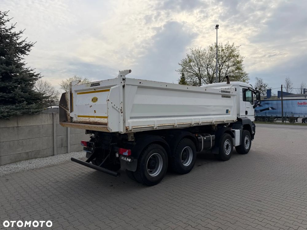 MAN TGS 35.460/8x4/MANUAL/WYWROTKA/ MEILLER KIPPER/ BORDMATIC - 6