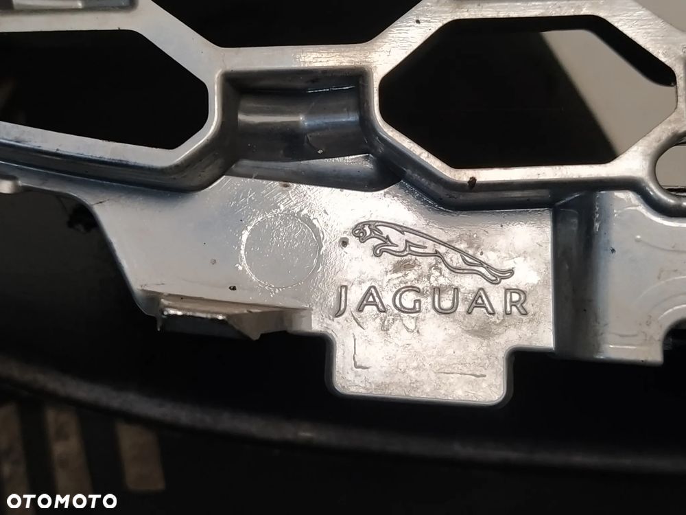 JAGUAR XJ X351 LIFT GRILL ATRAPA CHŁODNICY MASKOWNICA ZNACZEK CZARNY CHROM ORYGINAŁ - 14