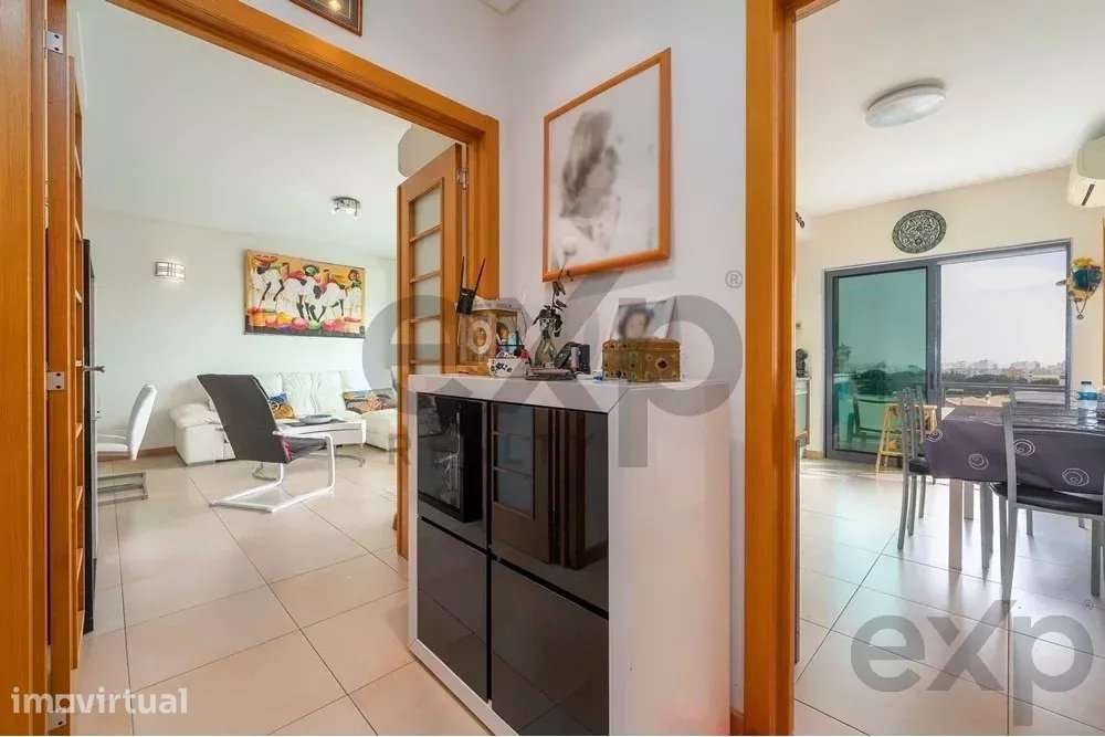 Apartamento T3 com enorme terraço e garagem fechada em Olhão. - Grande imagem: 4/57