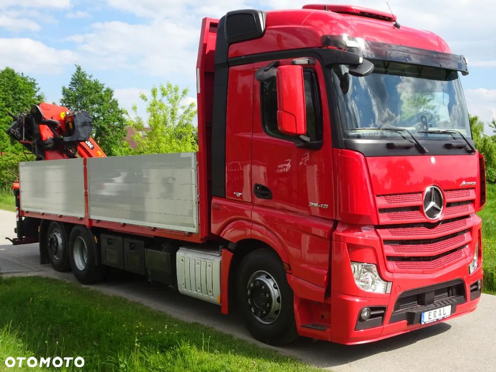 Mercedes-Benz Actros 2543 MP4 EURO 6 HDS Palfinger PK 17502 sterowany z siodełka sprowadzony z Niemiec stan idealny - 8