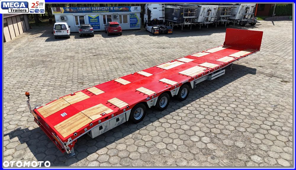 Inny TELEMEGA 13,60 + 7.50 m WYSUWU, 3 osie, ADR EX3, H=890 mm !!! - 11