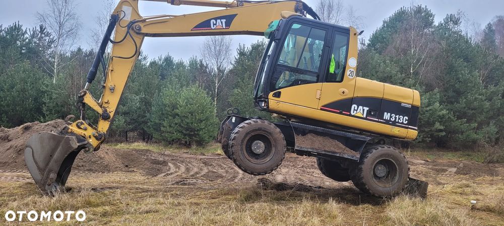Caterpillar CAT M313C m 313c  315 obrotówka stan bdb - 8