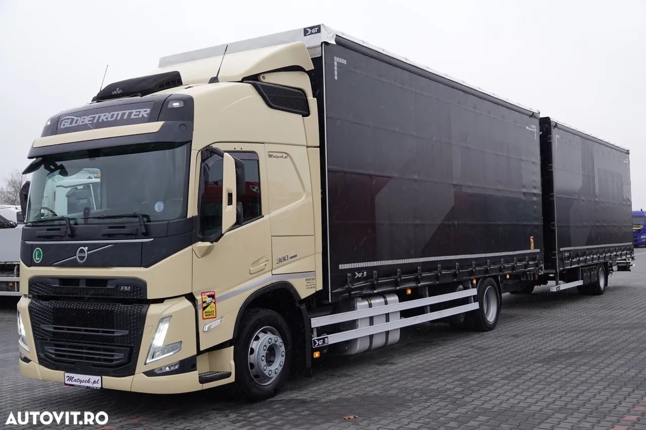 Volvo FM 380 / SET TANDEM / 120 M3 / TRANSPORTABLE / I-PARK COOL / DUPĂ CONTRACTUL DE SERVICE GOLDEN / MODEL NOU - 1
