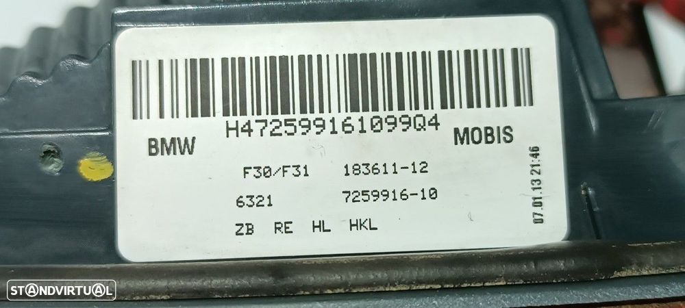 FAROLIM TRASEIRO DIREITO BMW SERIE 3 LIM. (F30) 320D - 5