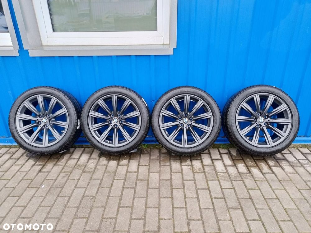 BMW 5 G30 G31 KOLA FELGI ALUFELGI OPONY ZIMA 245/45R18 SUPER STAN - 1