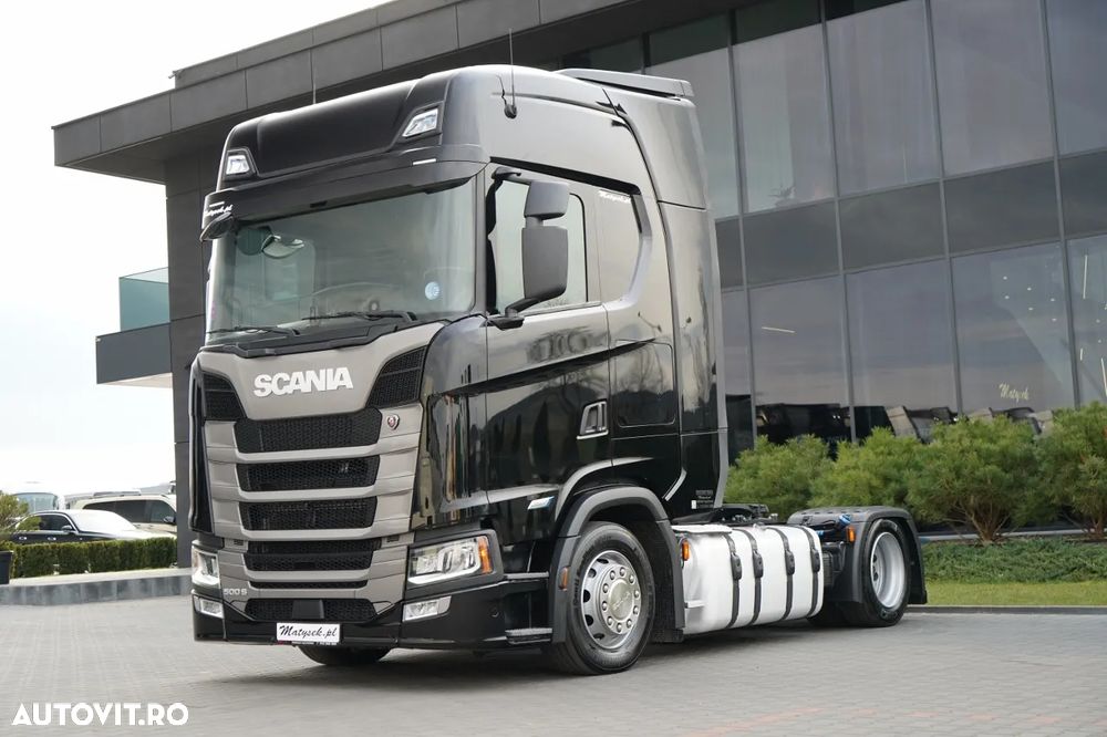 Scania S 500 / RETARDER / PLATĂ JOSĂ / MEGA / REZERVORE DE COMBUSTIBIL 1.400 L / I-PARK COOL / DUPĂ CONTRACT DE SERVICE GOLD / - 6