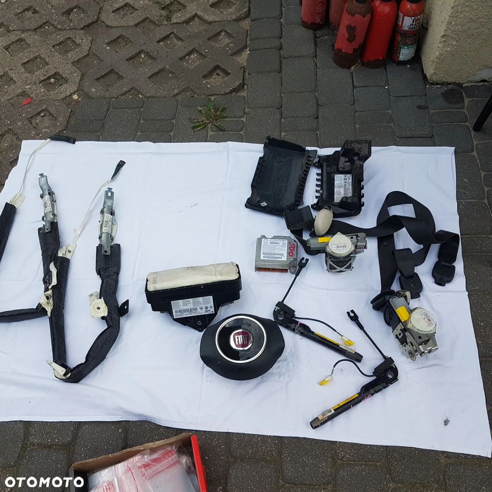 STEROWNIK komputer bsi kluczyk 2 szt zestaw startowy silnika od SKRZYNI AUTOMATYCZNEJ robot selespeed FIAT 500 fiorino grande punto evo mito idea musa ypsilon doblo bravo II panda MAGNETI MARELLI IAW5SF9.MS 51847332 - 13