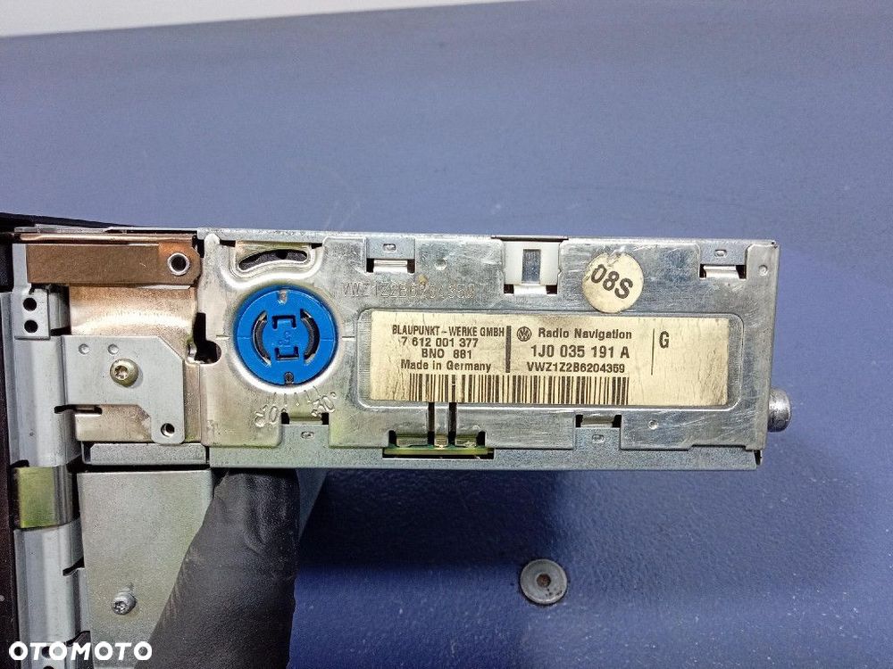 VW PASSAT B5 FL LIFT RADIO CD NAWIGACJA MCD 1J0035191A - 5