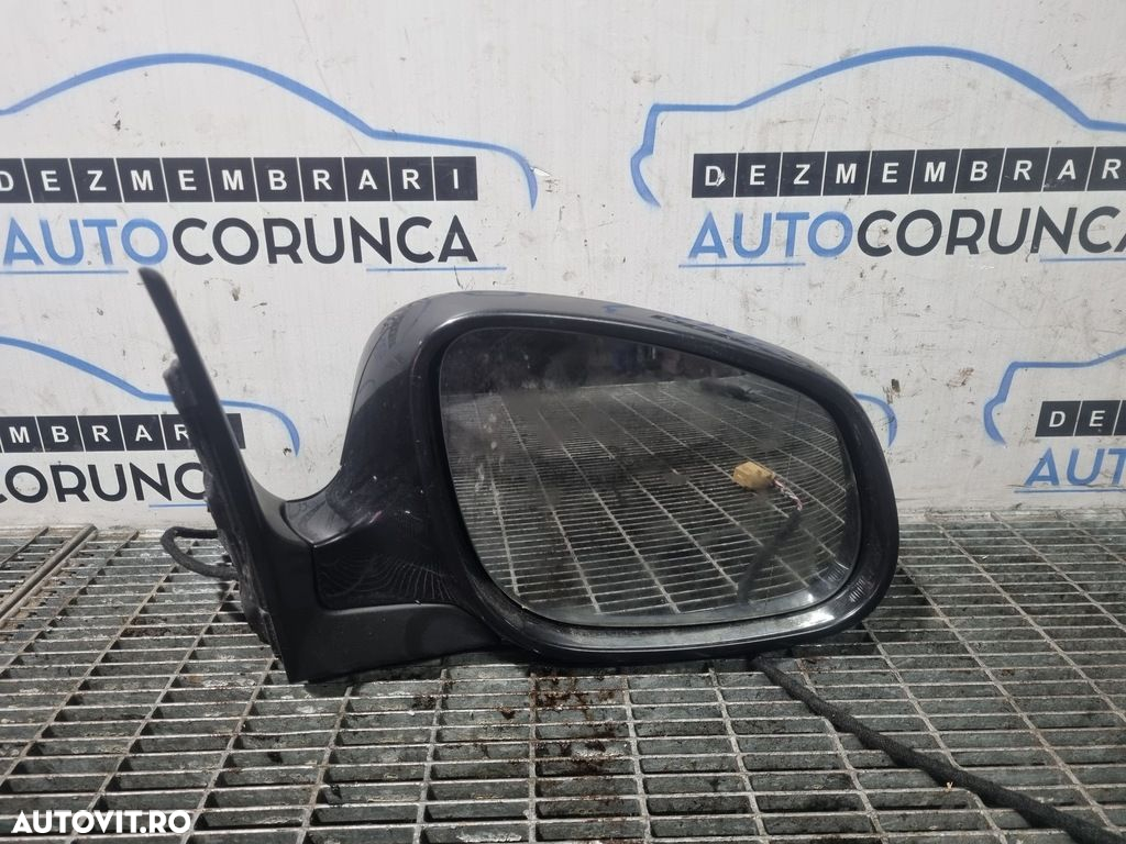 Oglinda dreapta Porsche Cayenne 2002 - 2006 4 Usi NEGRU Z4 / C9Z (1131) Fara rabatare - 2